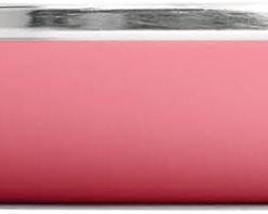 Hydro Flask Stainless Steel Kids Plate- Dishwasher Safe, Stackable, Dinner Plate in Dahlia Pink
