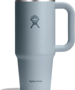 Hydro Flask Coffee Travel Tumbler Mug ?C Insulated Stainless Steel, Leak Resistant Hot & Iced Coffee Cup 24 Oz Shale Gray