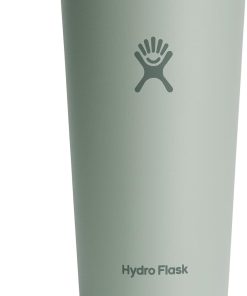 Hydro Flask All Around Tumbler Press-in Lid, Insulated Travel Mug, Stainless Steel Coffee Cup 20 Oz Agave Green