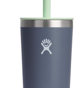 Hydro Flask Kids 12 Oz Tumbler with Lid and Straw for School - Insulated Stainless Steel in Koala Gray