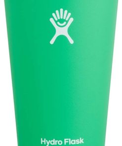 Hydro Flask Tumbler Cup - Stainless Steel & Vacuum Insulated - Press-In Lid - 16 oz, Spearmint