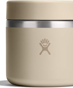 Hydro Flask Food Jar ?C Insulated Stainless Steel, Snack Travel Container for Hot Food & Soup 20 Oz Oat Tan