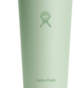 Hydro Flask All Around Tumbler Press-in Lid, Insulated Travel Mug, Stainless Steel Coffee Cup 20 Oz Aloe Green