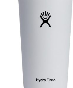 Hydro Flask All Around Tumbler Press-in Lid, Insulated Travel Mug, Stainless Steel Coffee Cup 20 Oz White