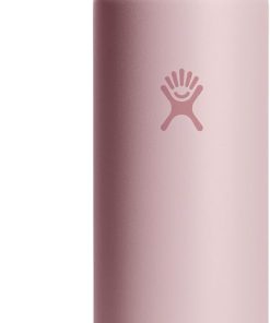 Hydro Flask Water Bottle - Insulated Stainless Steel - Straw Lid, Non Spill, Leakproof 24 Oz Trillium Pink