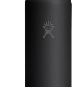 Hydro Flask Water Bottle - Insulated Stainless Steel - Non Spill, Leakproof in 24 Oz Tonal Black