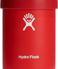 Hydro Flask 12 Oz Koozie for Cans - Can Cooler for Beer or Coffee - Insulated in Goji Red