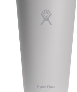 Hydro Flask All Around Tumbler Press-in Lid, Insulated Travel Mug, Stainless Steel Coffee Cup 28 Oz Birch Gray