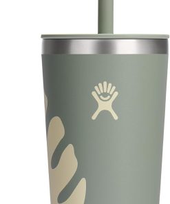 Hydro Flask 20 Oz All Around Tumbler Straw Lid Botanical Bliss Agave