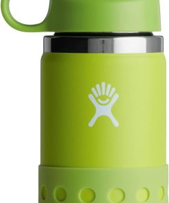 Hydro Flask 12 oz Kids Wide Mouth Straw Lid and Boot Firefly