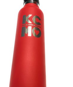 HYDRO FLASK Bottle Customized Wide Mouth Flex Cap Lava, 1 EA