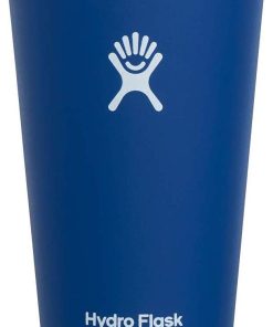 Hydro Flask Tumbler Cup - Stainless Steel & Vacuum Insulated - Press-In Lid - 16 oz, Cobalt