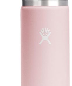Hydro Flask Flex Sip Coffee Tumbler ?C Insulated Stainless Steel, Non Spill, Leak Proof Travel Coffee Cup 20 Oz Trillium Pink