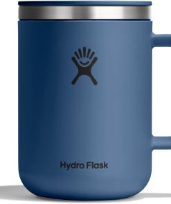 Hydro Flask Coffee Mug ?C Insulated Stainless Steel, Non Spill, Leak Resistant Travel Mug 24 Oz Harbor Blue