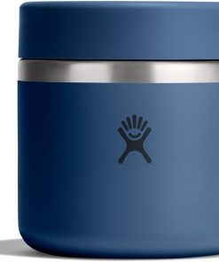 Hydro Flask Food Jar ?C Insulated Stainless Steel, Snack Travel Container for Hot Food & Soup 20 Oz Harbor Blue