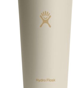 Hydro Flask All Around Tumbler Press-in Lid, Insulated Travel Mug, Stainless Steel Coffee Cup 20 Oz Coconut Cream