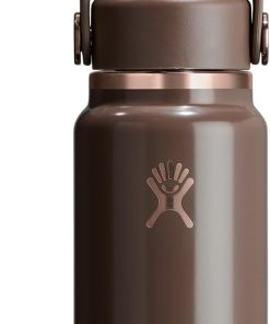Hydro Flask Micro Bottle - Leak Proof Purse or Pocket Flask - Insulated Mini Water Bottle 6.7 Oz Chocolate Rose Gold