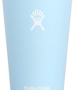 Hydro Flask Tumbler Cup - Stainless Steel & Vacuum Insulated - Press-In Lid - 16 oz, Frost