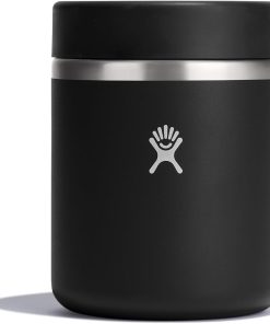 Hydro Flask Food Jar ?C Insulated Stainless Steel, Snack Travel Container for Hot Food & Soup 28 Oz Black