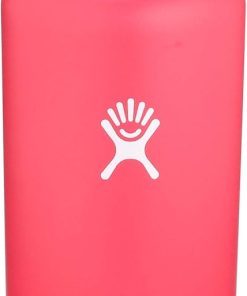Hydro Flask Water Bottle - Stainless Steel & Vacuum Insulated - Wide Mouth 2.0 with Leak Proof Flex Cap - 40 oz, Watermelon
