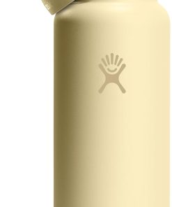 Hydro Flask 40 Oz Wide Mouth Flex Straw Cap Starlight