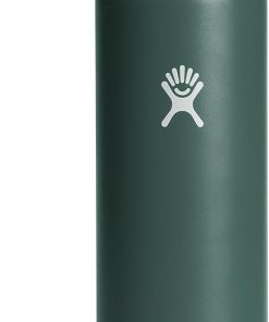 Hydro Flask Water Bottle - Insulated Stainless Steel - Straw Lid, Non Spill, Leakproof 24 Oz Fir Green