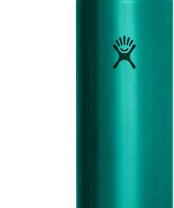 Hydro Flask 40 Oz Lightweight Wide Flex Cap - Insulated Stainless Steel Water Bottle - Hiking, Commuting Emerald Green