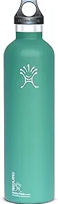 Hydro Flask Insulated Stainless Steel Water Bottle, Narrow Mouth, 24-Ounce, Green Zen