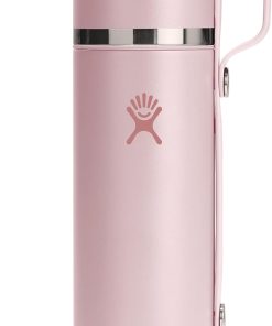 Hydro Flask Hot Flask & Cup ?C Insulated Stainless Steel, Hot Drink Travel Container for Coffee & Tea 28 Oz Trillium Pink