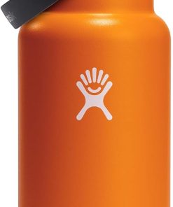 Hydro Flask 32 Oz Wide Flex Straw Cap Bottle - Insulated Stainless Steel - Wide Straw Lid, Non Spill, Leakproof in Mesa