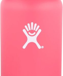 Hydro Flask Water Bottle - Stainless Steel & Vacuum Insulated - Wide Mouth with Leak Proof Flex Cap - 32 oz, Watermelon