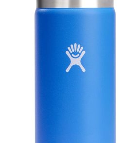 Hydro Flask Water Bottle - Insulated Stainless Steel - Wide Mouth Flex Lid, Non Spill, Leakproof and Refillable in 20 Oz