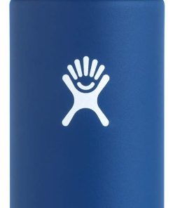 Hydro Flask Water Bottle - Stainless Steel & Vacuum Insulated - Wide Mouth with Leak Proof Flex Cap - 18 oz, Cobalt