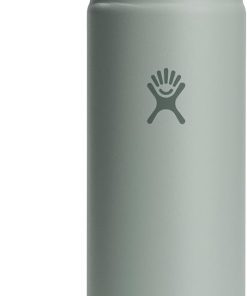 Hydro Flask Water Bottle - Insulated Stainless Steel - Wide Chug Lid, Non Spill, Leakproof in 24 Oz Tonal Agave Green