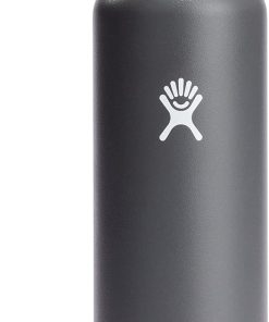 Hydro Flask Water Bottle - Insulated Stainless Steel - Non Spill, Leakproof in 24 Oz Stone