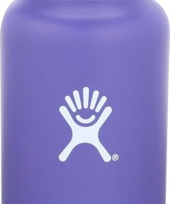Hydro Flask 18 oz Double Wall Vacuum Insulated Stainless Steel Leak Proof Sports Water Bottle, Standard Mouth with BPA Free Flex Cap, Plum