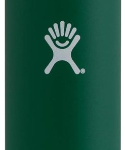 Hydro Flask 24 oz Double Wall Vacuum Insulated Stainless Steel Leak Proof Sports Water Bottle, Standard Mouth with BPA Free Flex Cap, Sage