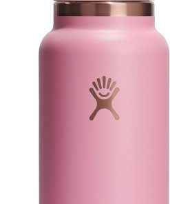 Hydro Flask 32 Oz Wide Flex Straw Cap Bottle - Insulated Stainless Steel - Wide Straw Lid, Non Spill, Leakproof in Primrose Gold