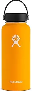 Hydro Flask 32oz Wide Mouth Water Bottle Mango, One Size