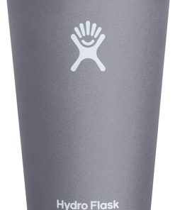 Hydro Flask Tumbler Cup - Stainless Steel & Vacuum Insulated - Press-In Lid - 16 oz, Graphite