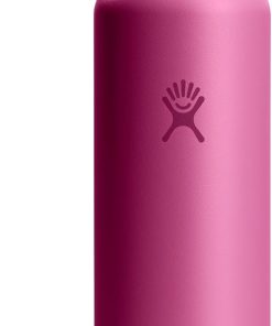 Hydro Flask Water Bottle - Insulated Stainless Steel - Non Spill, Leakproof in 24 Oz Reef Pink
