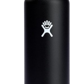 Hydro Flask Water Bottle - Insulated Stainless Steel - Non Spill, Leakproof in 24 Oz Black