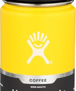 HYDRO FLASK Wide Mouth W Flip Lid Lemon 12 Ounce, 1 EA