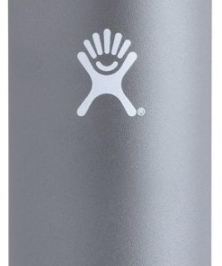 Hydro Flask 21 oz Double Wall Vacuum Insulated Stainless Steel Sports Water Bottle, Standard Mouth with BPA Free Sport Cap, Graphite