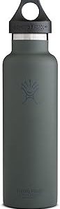 Hydro Flask Vacuum Insulated Stainless Steel Water Bottle, Standard Mouth w/Loop Cap