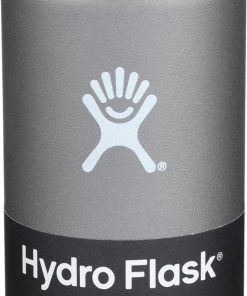 Hydro Flask 16 oz Travel Coffee Flask | Stainless Steel & Vacuum Insulated | Wide Mouth with Hydro Flip Cap | Graphite