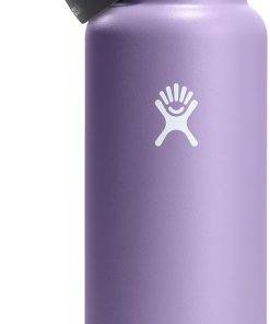 Hydro Flask 40 Oz Wide Mouth Flex Straw Cap Moonshadow