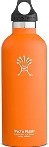 Hydro Flask Narrow Mouth Drinking Bottle, Orange Zest, 18-Ounce