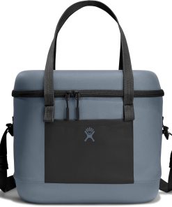 Hydro Flask Cooler Bag - Insulated Portable Soft Cooler - 20 L Capacity in Koala Gray and Black